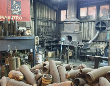 Dineren met de Messenmaker van Kinmen