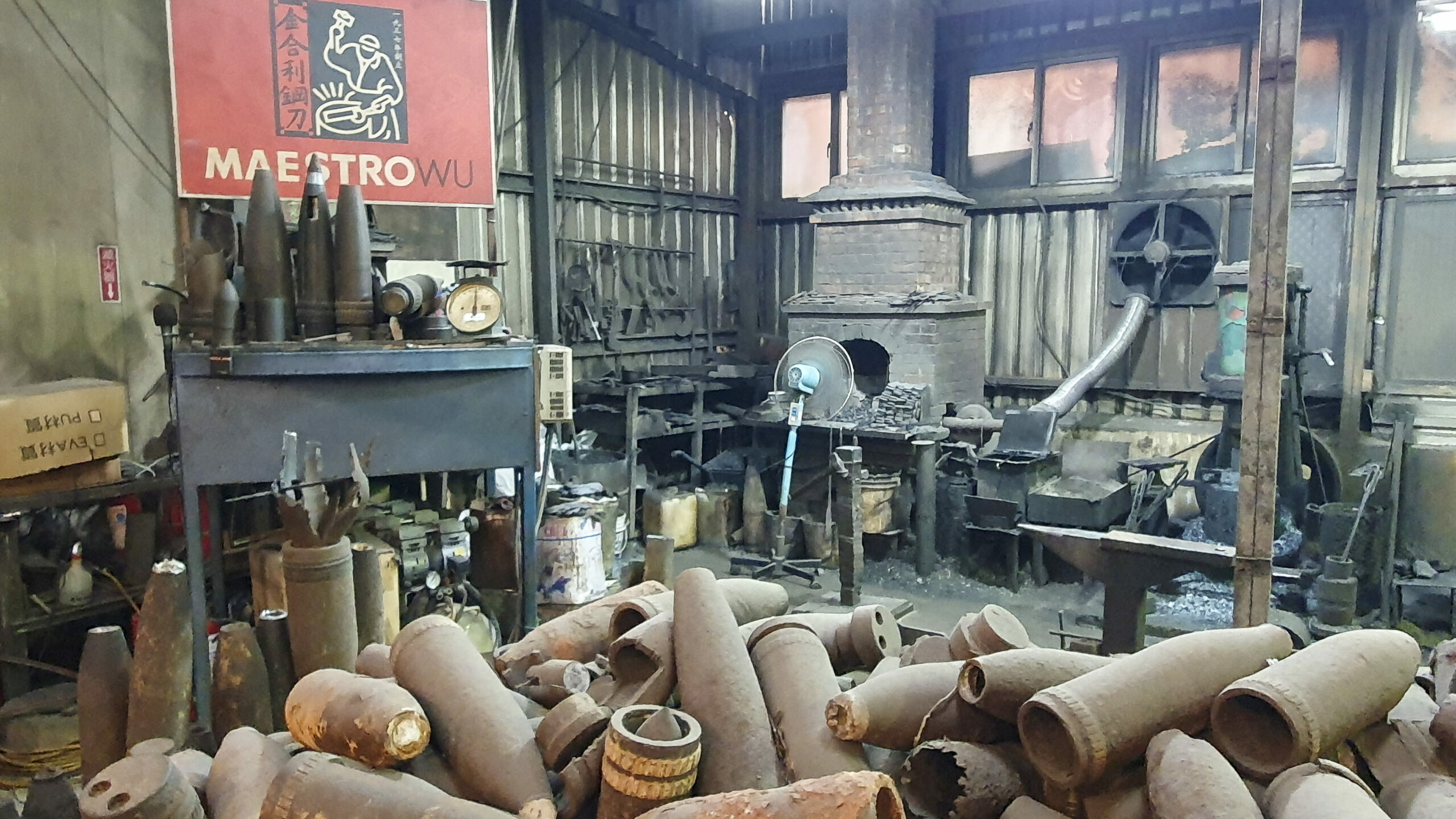 Dineren met de Messenmaker van Kinmen